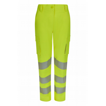 PANTALON HI-VIZ STRETCH PESR-COT-ELAST CiSEG MONO MUJER
