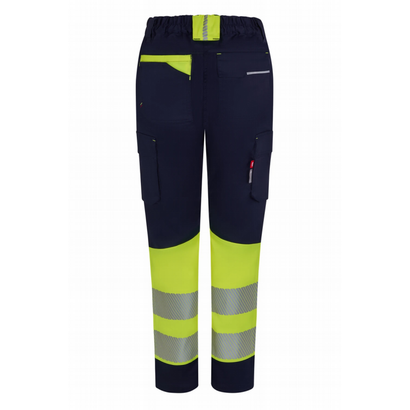 PANTALON HI-VIZ STRETCH PESR-COT-ELAST CiSEG COMBI MUJER