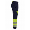 PANTALON HI-VIZ STRETCH PESR-COT-ELAST CiSEG COMBI MUJER
