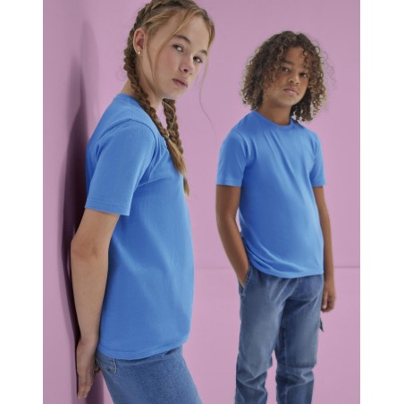CAMISETA B&C #E190 KIDS COTTON 185G M.CORTA