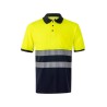 POLO HI-VIZ POLYCOTTON 150G COMBI CI-SEG M.CORTA